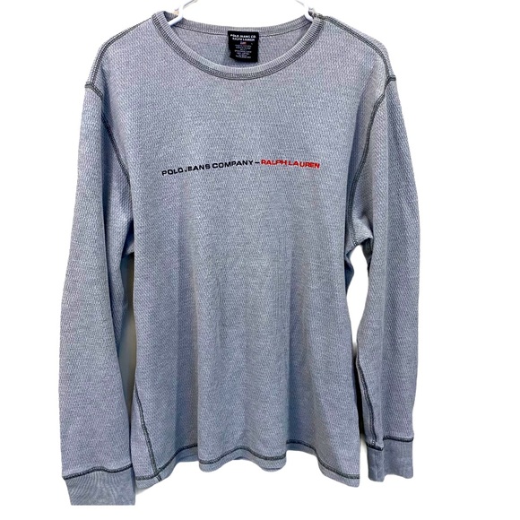 Polo Ralph Lauren Other - Ralph Lauren Jeans Waffle Knit Long Sleeve shirt L